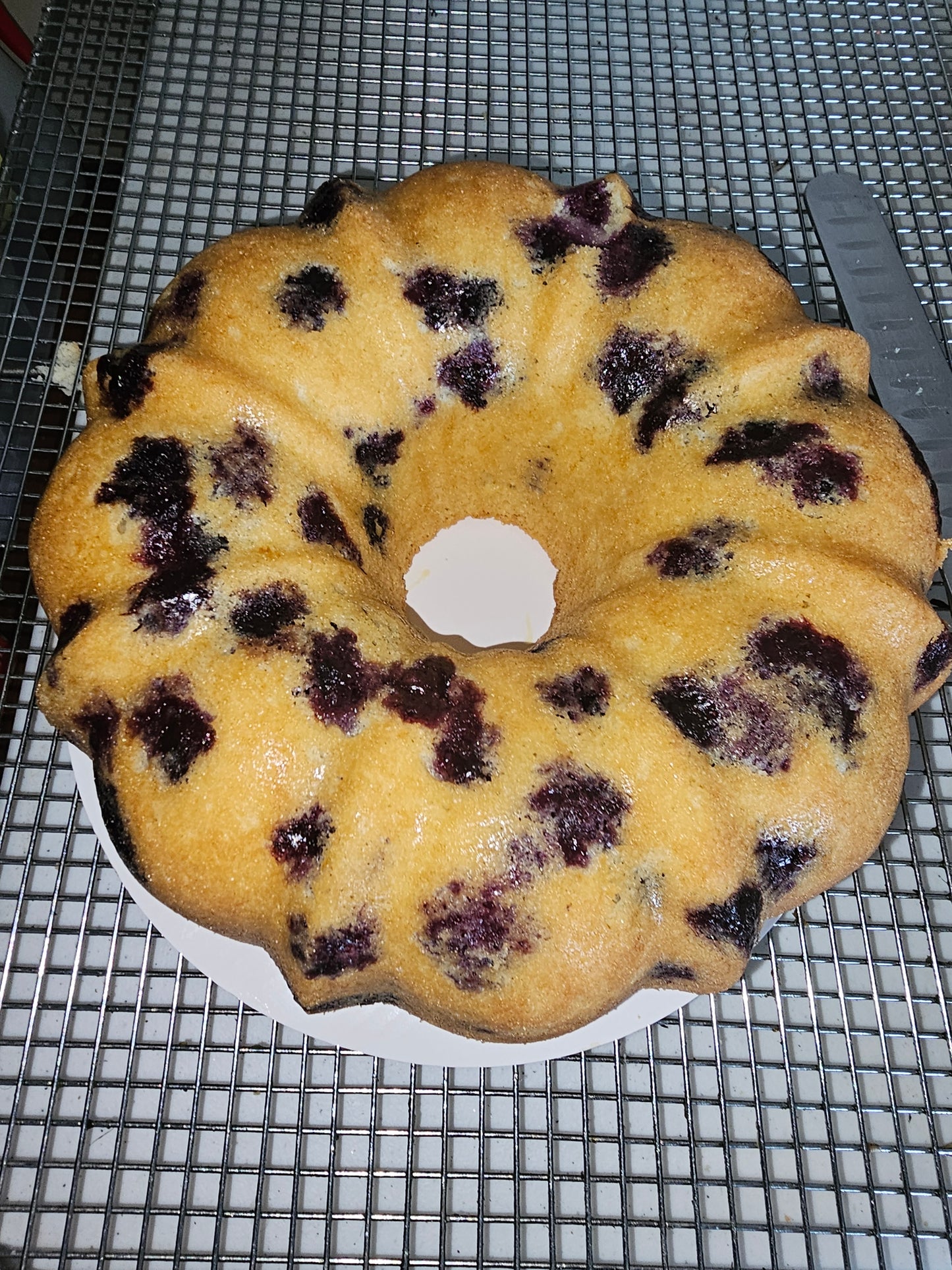 Lemon Blueberry Pound Cake