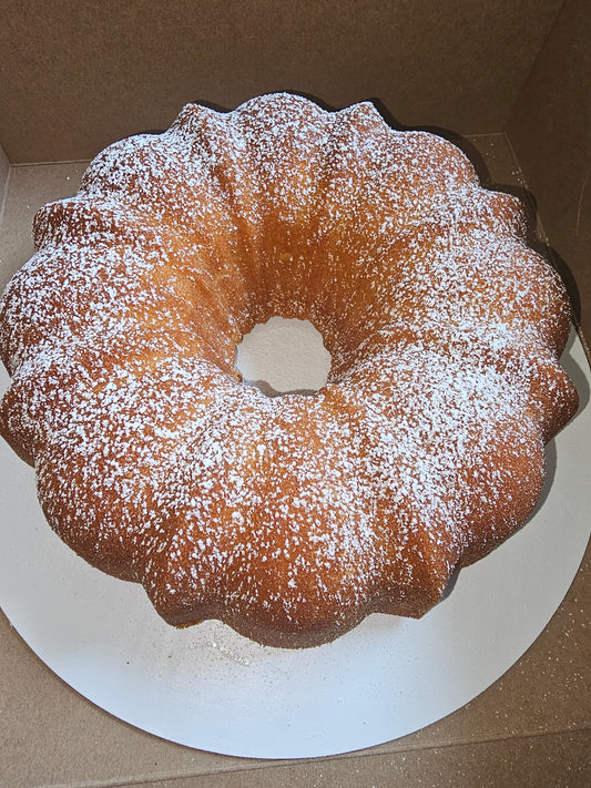 Seven Up Pound Cake Slices